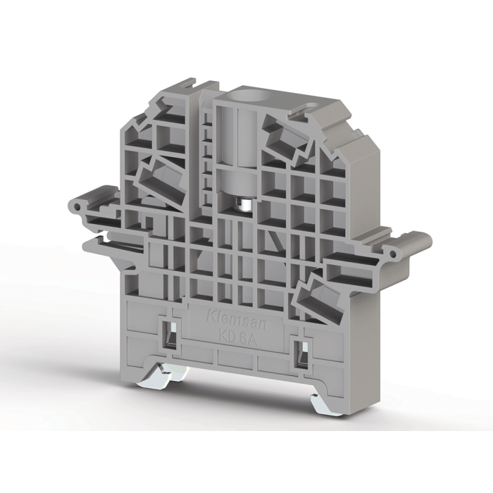 Кінцевий тримач Klemsan KD 6A Сірий - 0.0.0.4.95109
