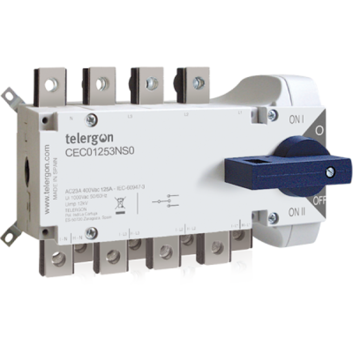 Перемикач TELERGON 3P+N 63A - CEC00633NS0