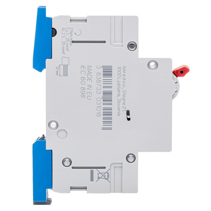 Модульний автоматичний вимикач ISKRA RI61 1P B10A 10кА - 786100038000