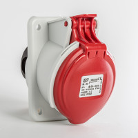 Розетка настінна IDE MUNDIAL 3P+N+E 32 А 200/346–240/415 В IP44