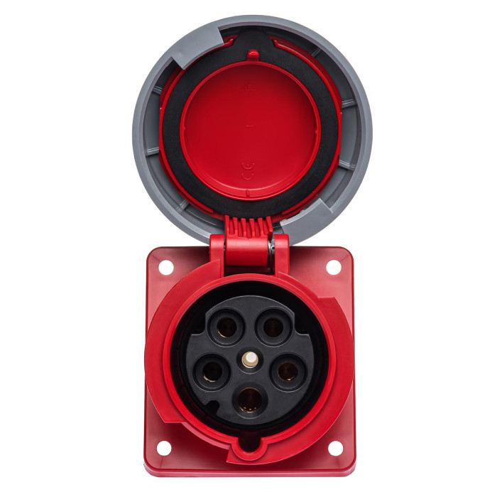 Розетка вбудована похила IDE MUNDIAL 3P+N+E 63A 200/346–240/415V IP66-67