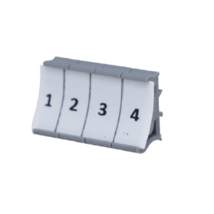 0.0.0.4.98229 Тримач маркування ETS 3 PYK 2,5 Сірий (1 шт | пак 50 шт)