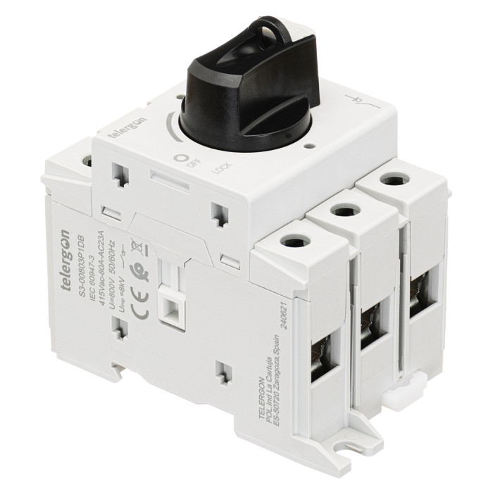 Модульний вимикач навантаження TELERGON S3 3P 80A
