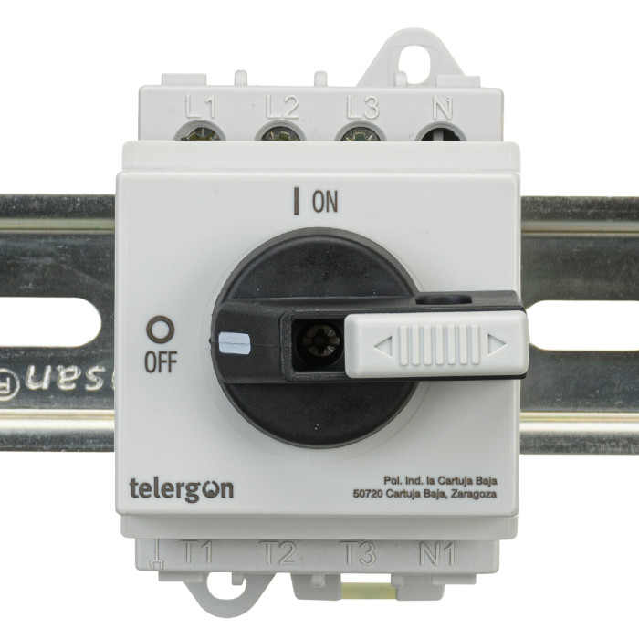 Модульний вимикач навантаження TELERGON ZBK 3P 25A - ZBK25SMAH1A3