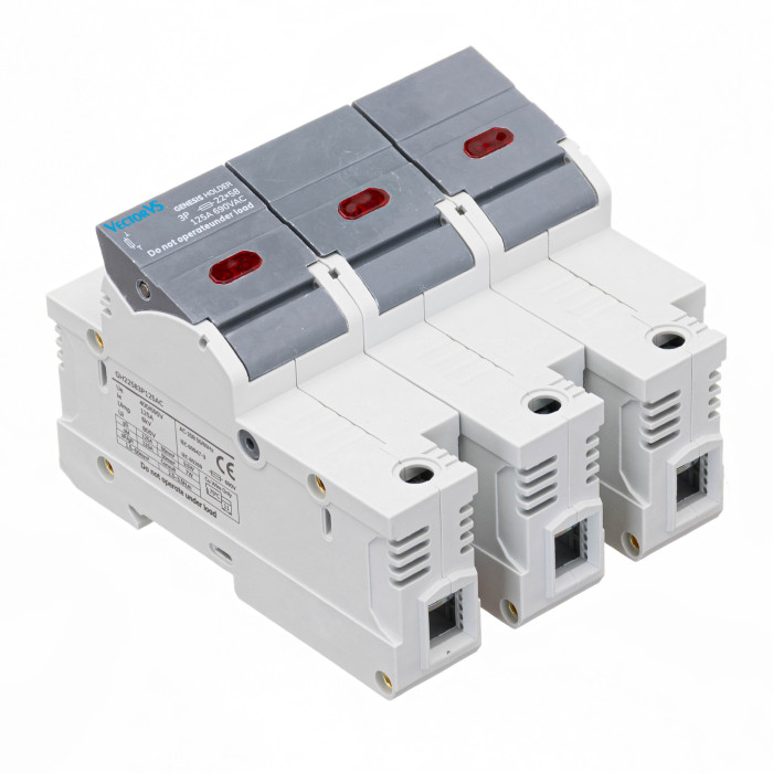 Тримач запобіжників з індикацією Vector VS GENESIS 3P 22x58 125A 690V AC