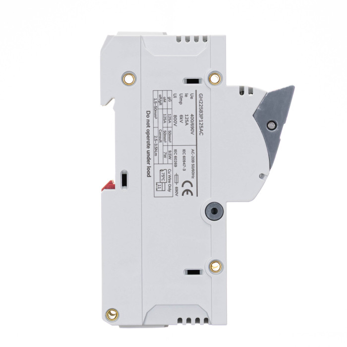 Тримач запобіжників з індикацією Vector VS GENESIS 3P 22x58 125A 690V AC