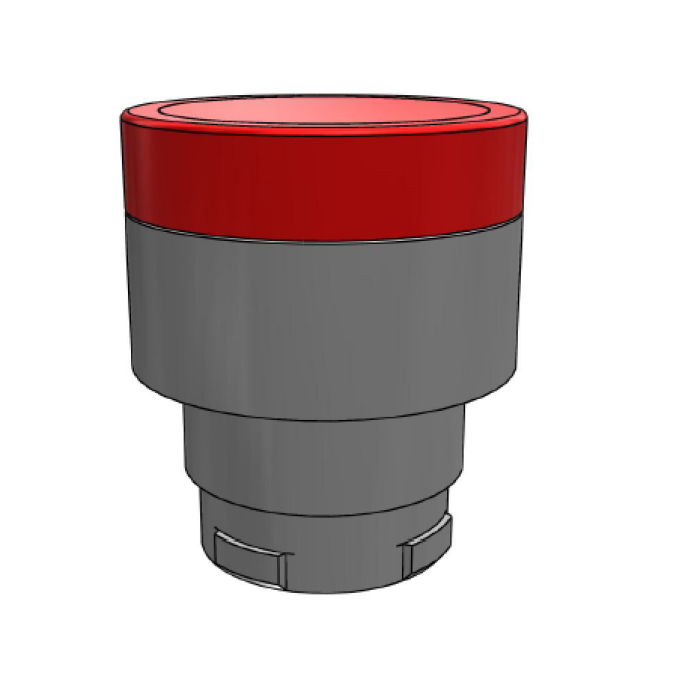 Кнопка управління з фіксацією, червона COMEPI - ECX 1191