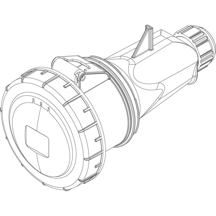 Розетка кабельна IDE MUNDIAL 3P+N+E 32 А 200/346–240/415 В IP66-67 - 03706