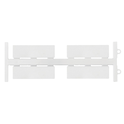 0.0.0.5.08806 Маркувальна пластина PBIP 6715 W пуста 67x15 (1 компл = 4 шт | пак = 24 компл)