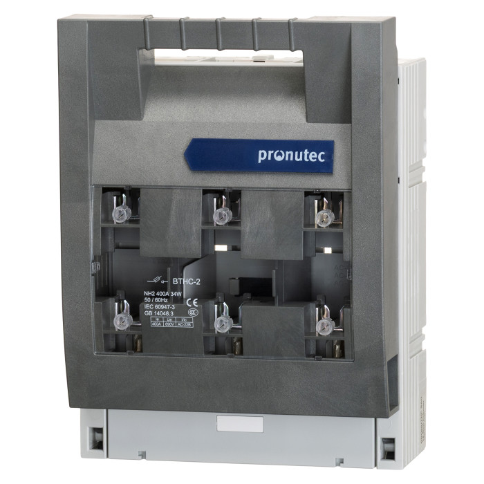 432.14.20.23 Вимикач під запобіжник горизонтальні BTHC NH-2 400A M10
