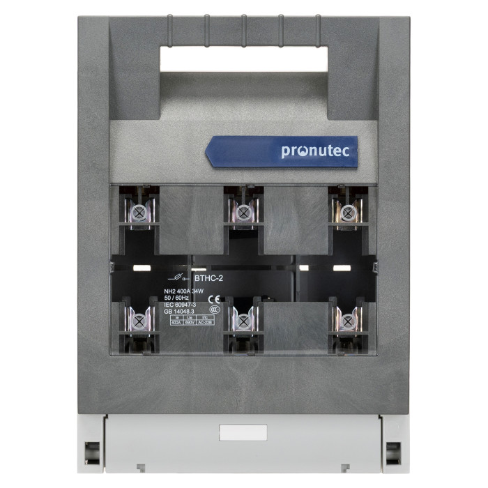 432.14.20.23 Вимикач під запобіжник горизонтальні BTHC NH-2 400A M10