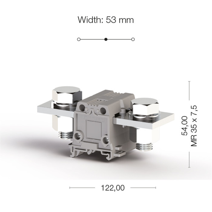 Клема Klemsan AVK B Прохідна 240 мм - 0.0.0.3.04320