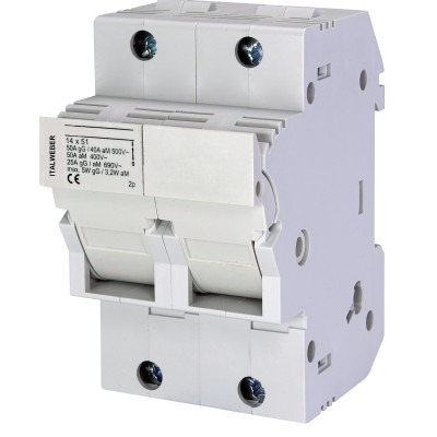 2342051 Тримач запобіжників 2P DCH 14x51 50A 690 V АC