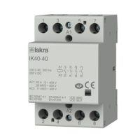 Модульний контактор ISKRA IKA 40A 24В AC 2NO+2NC