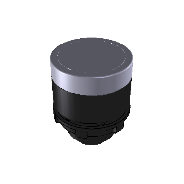 ECX 4206 Кнопка з підсвічуванням – ø 22 мм – БІЛА – IP65