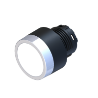 ECX 4206 Кнопка з підсвічуванням – ø 22 мм – БІЛА – IP65