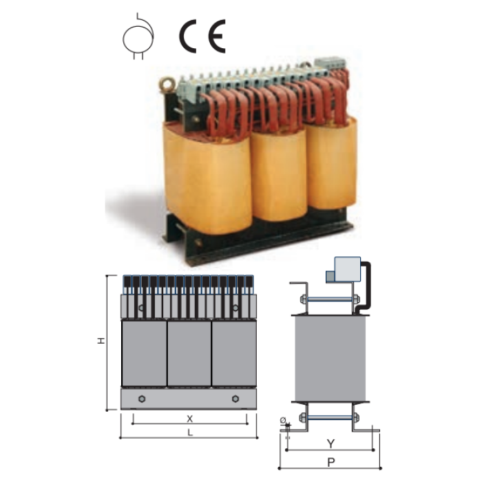 Автотрансформатор напруги Italweber Elettra AFT 3ф 10 кВА - AFT010K04127