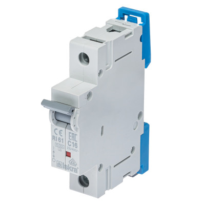 Модульний автоматичний вимикач ISKRA RI61 1P D50A 10кА