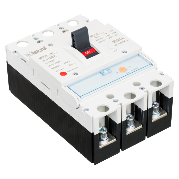 Автоматичний вимикач ISKRA MOD2 3P 160A 36 кА - 786104200000