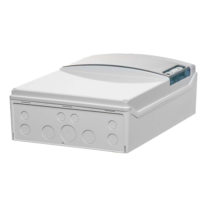 CSN12PT/RR Настінний корпус для сил. розеток STAR 1х12 MOD 436x310x147мм, IP65 з шинами N+PE