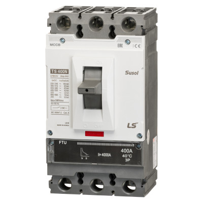 Автоматичний вимикач LS ELECTRIC TS400N 3P 400A 65 кА
