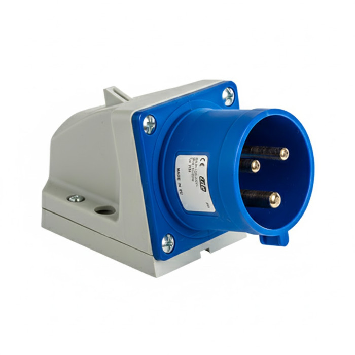 Настінна вилка IDE MUNDIAL 2P+E 32 А 380–415 В IP44 - 03124