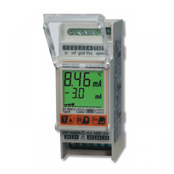 X35DB34DCR102C Реле витоку DC/АС 50-60Гц, T.R.In, живл. 230В АС