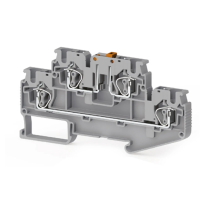 Клема Klemsan SRD Дворівнева 4 мм