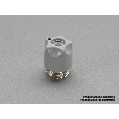 31098 Пластиковий ковпачок із різьбою під запобіжник Е27