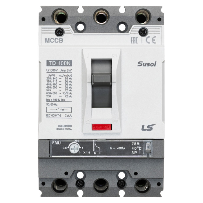 Автоматичний вимикач LS ELECTRIC TD100N 3P 25A 50 кА - 102009000