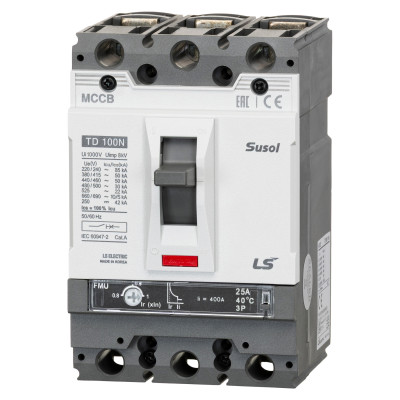Автоматичний вимикач LS ELECTRIC TD100N 3P 25A 50 кА