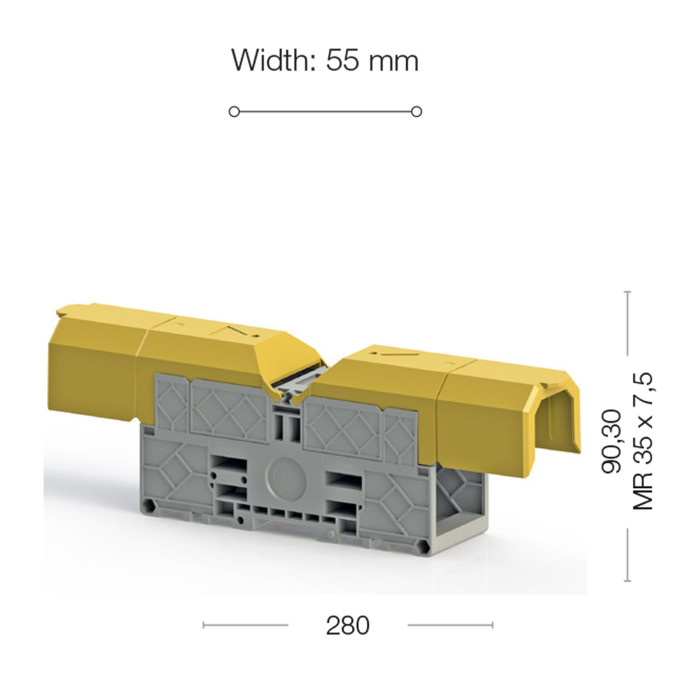 Клема Klemsan PAK Прохідна 300 мм - 0.0.0.3.13179