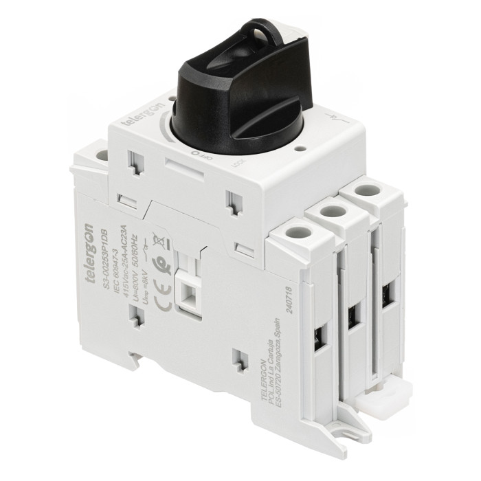 Модульний вимикач навантаження TELERGON S3 3P 25A