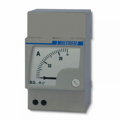 Амперметр FRER F48MA 90˚ шкала 10А 0-20мА