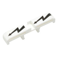 0.0.0.4.98130 Маркування із знаком блискавки IP 2S для AVK 2,5/4/6/10 (1 шт | пак 25 шт)