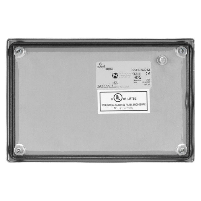 SSTB203012 Клемна коробка 200х300х120 нерж.сталь ,IP67