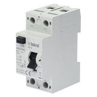 Пристрій захисного відключення ISKRA AFI2 40A 1P+N 0.03А