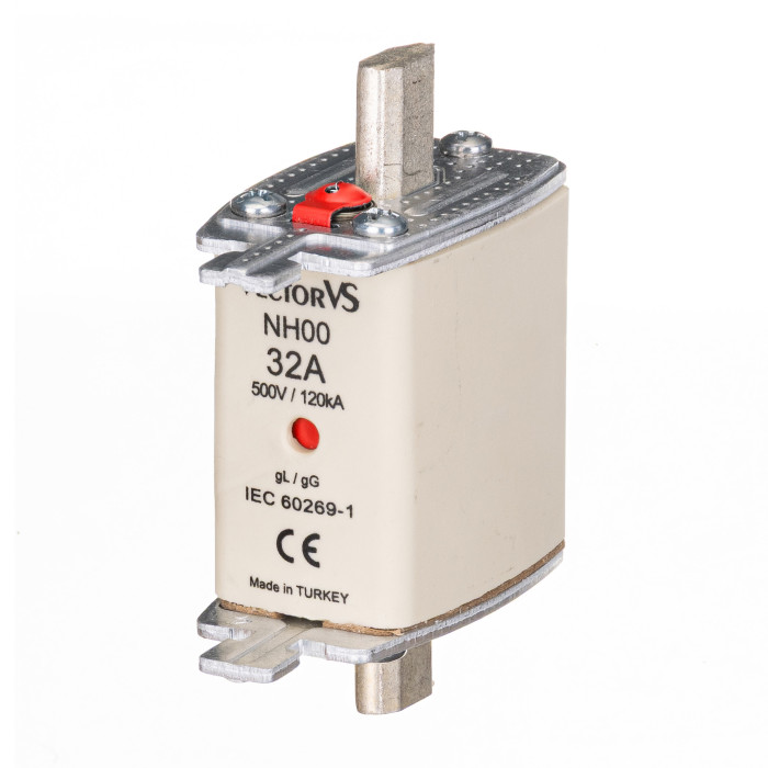 Запобіжник Ножовий Vector VS GENESIS NH00 32А 500V AC gG