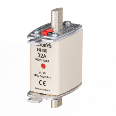 Запобіжник Ножовий Vector VS GENESIS NH00 32А 500V AC gG