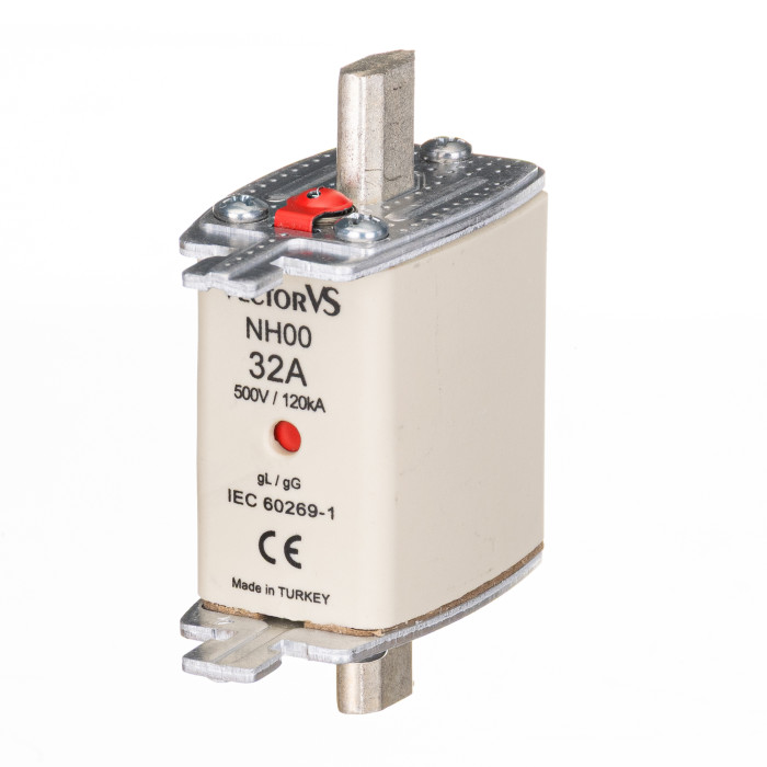 Запобіжник Ножовий Vector VS GENESIS NH00 32А 500V AC gG