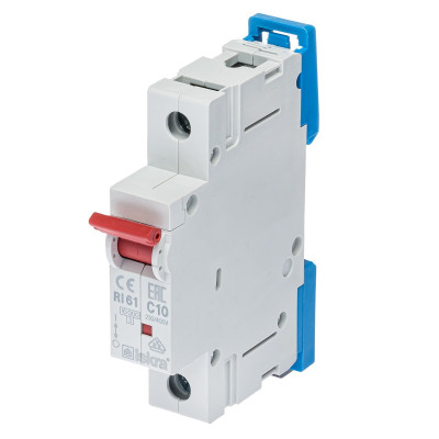 Модульний автоматичний вимикач ISKRA RI61 1P C10A 10kA
