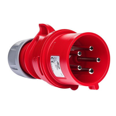 Реверсивний штепсель IDE MUNDIAL 3P+N+E 32 А 200/346–240/415 В IP44