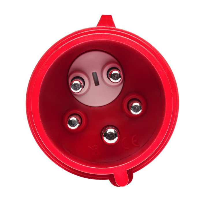 Реверсивний штепсель IDE MUNDIAL 3P+N+E 32 А 200/346–240/415 В IP44 - 08504