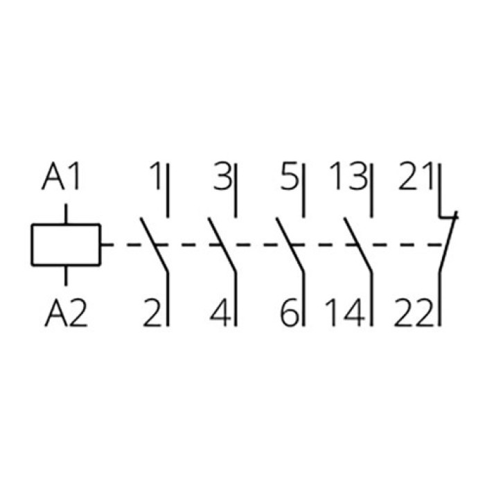 Контактор ISKRA KNL-75-11/220/240V50/60Hz - 30051103000