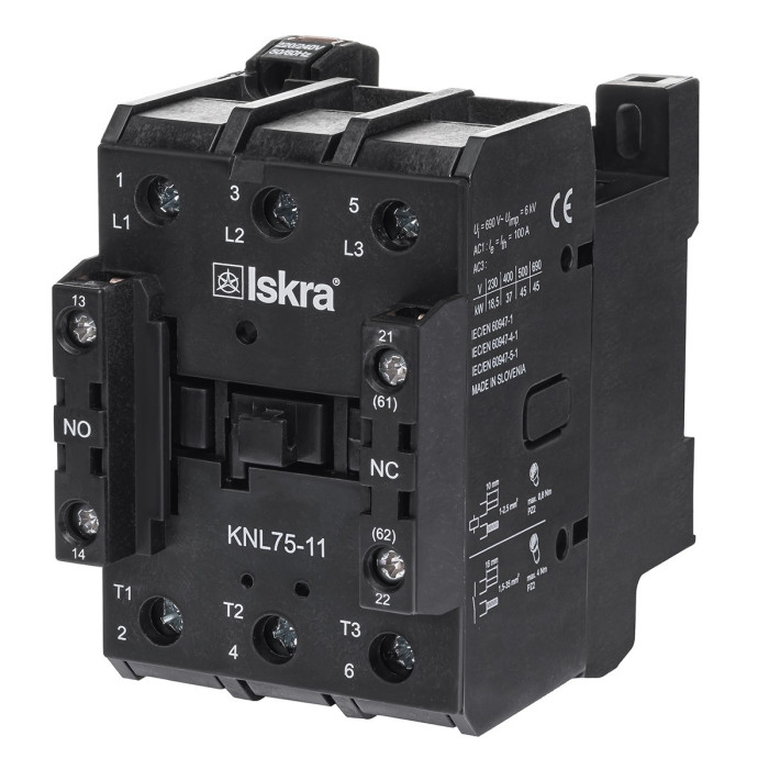 Контактор ISKRA KNL-75-11/220/240V50/60Hz - 30051103000