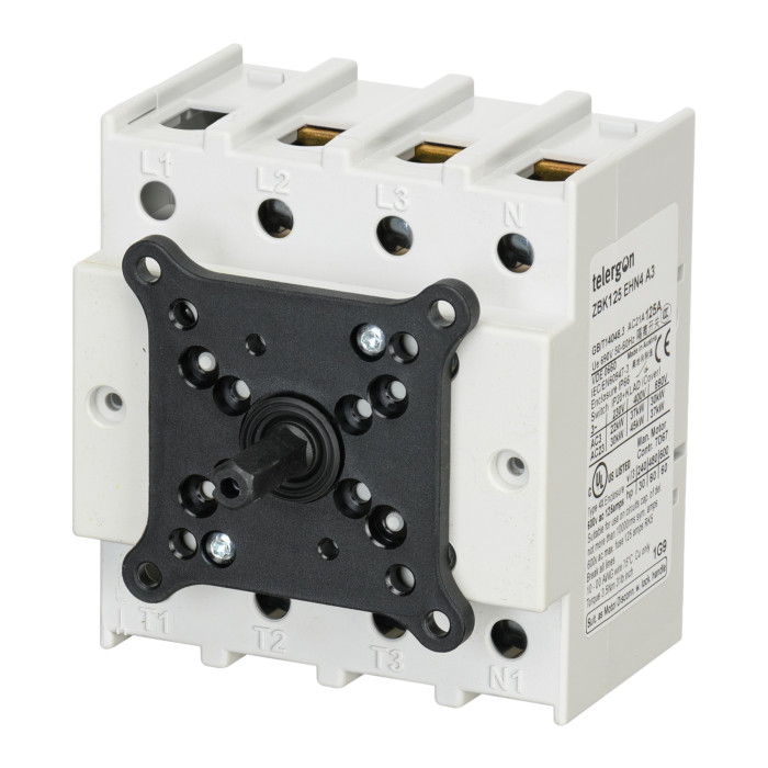 Модульний вимикач навантаження TELERGON ZBK 3P 125A - ZBK125EHN4A3
