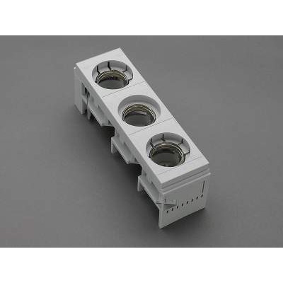 31951 Утримувач запобіжників D0, 3p, E33, 63A, монтаж на шини