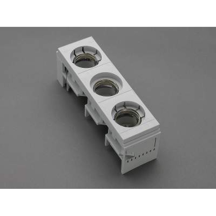 31951 Утримувач запобіжників D0, 3p, E33, 63A, монтаж на шини