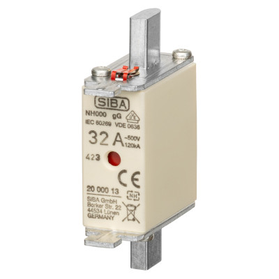 Ножовий запобіжник PRONUTEC gG NH000 32A