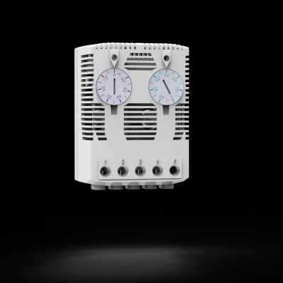 ETR203* Термостат подвійний 250В 0-60С